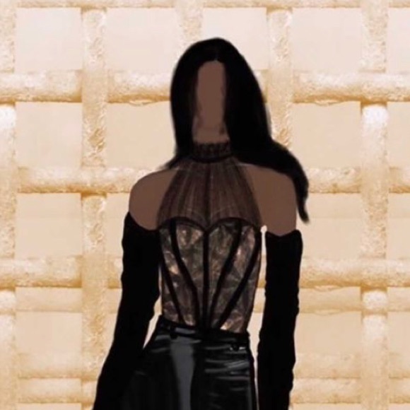 ( Made To Order) The Versatile Doll Corset Blouse - Picture 3 of 7